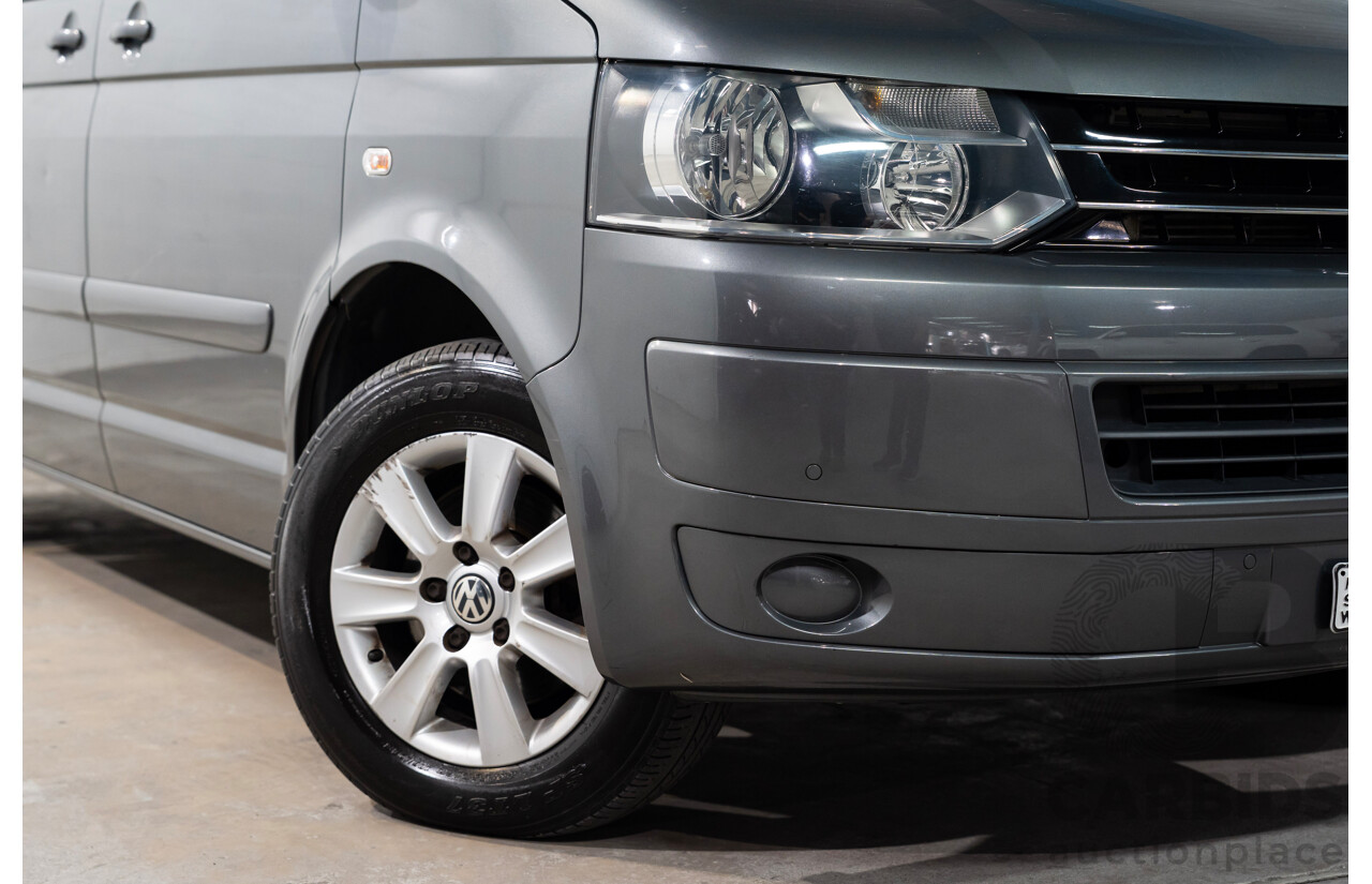 10/2011 Volkswagen Multivan 103 TDI Comfortline T5 MY10 4D Wagon Grey Turbo Diesel 2.0L - 7 Seater