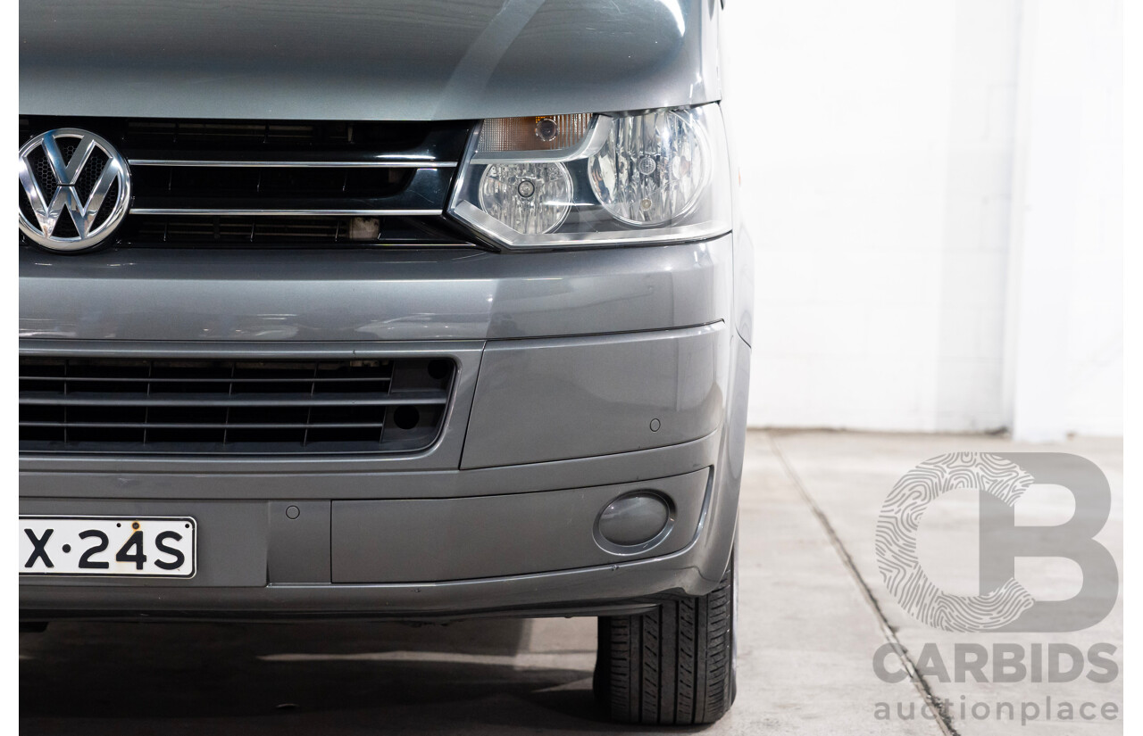 10/2011 Volkswagen Multivan 103 TDI Comfortline T5 MY10 4D Wagon Grey Turbo Diesel 2.0L - 7 Seater