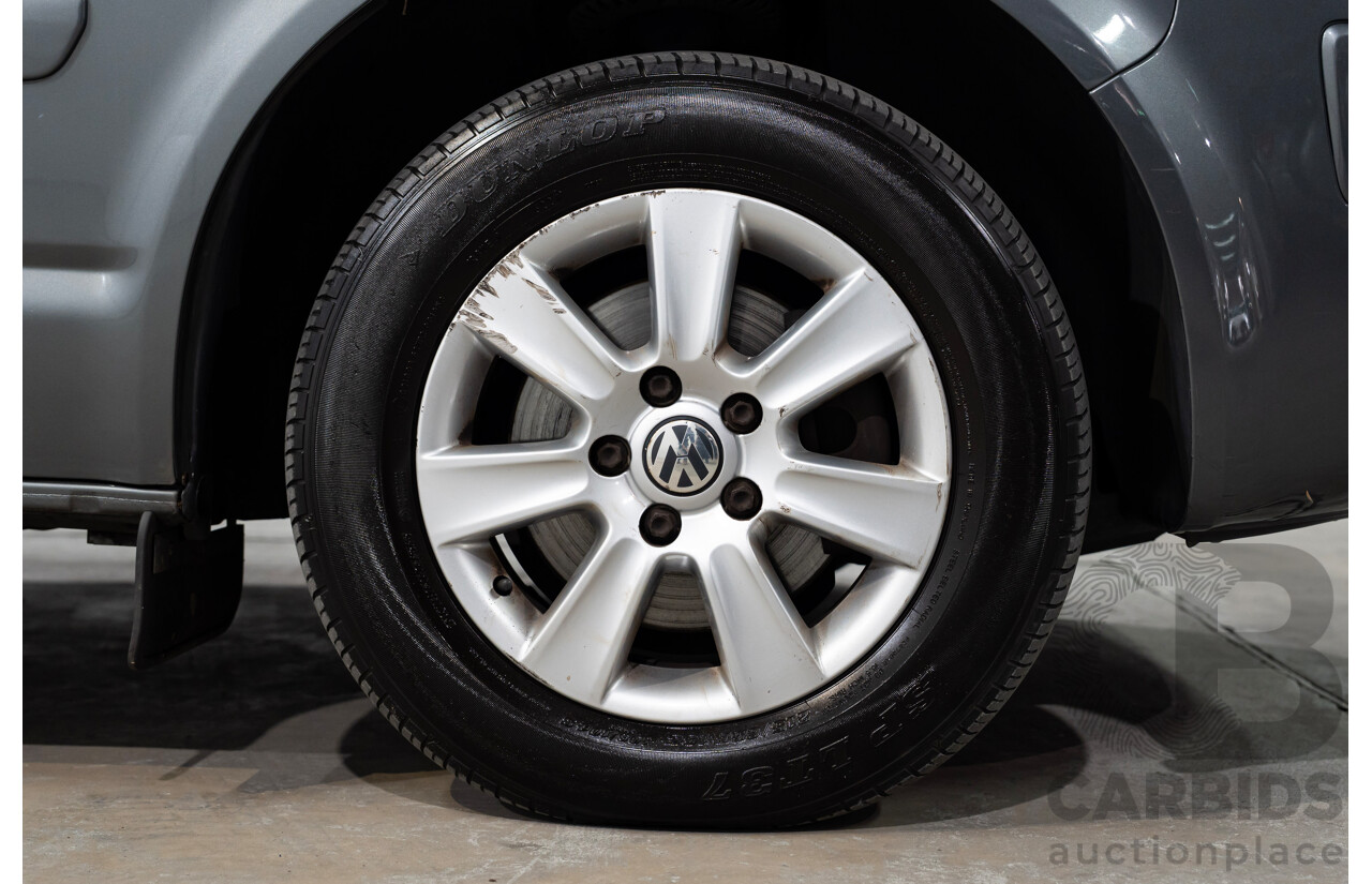 10/2011 Volkswagen Multivan 103 TDI Comfortline T5 MY10 4D Wagon Grey Turbo Diesel 2.0L - 7 Seater