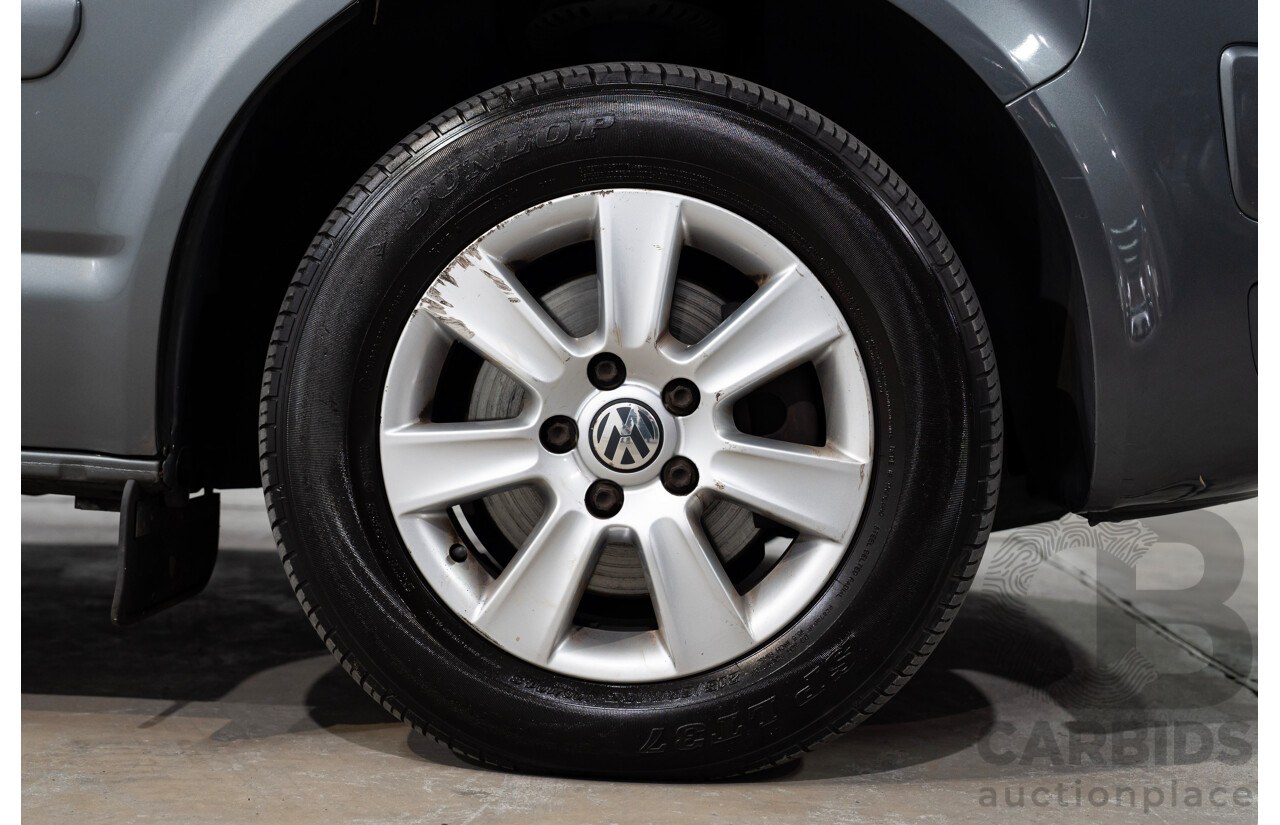 10/2011 Volkswagen Multivan 103 TDI Comfortline T5 MY10 4D Wagon Grey Turbo Diesel 2.0L - 7 Seater