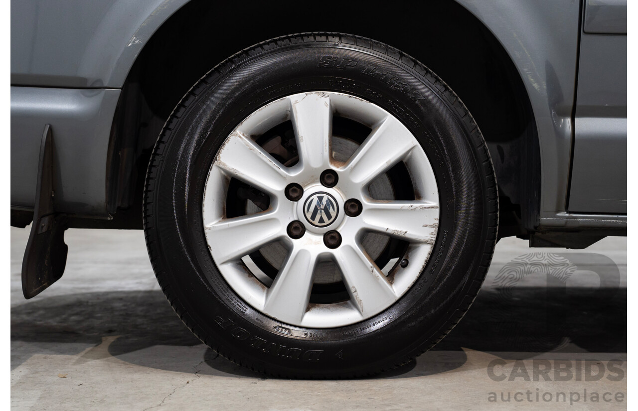 10/2011 Volkswagen Multivan 103 TDI Comfortline T5 MY10 4D Wagon Grey Turbo Diesel 2.0L - 7 Seater