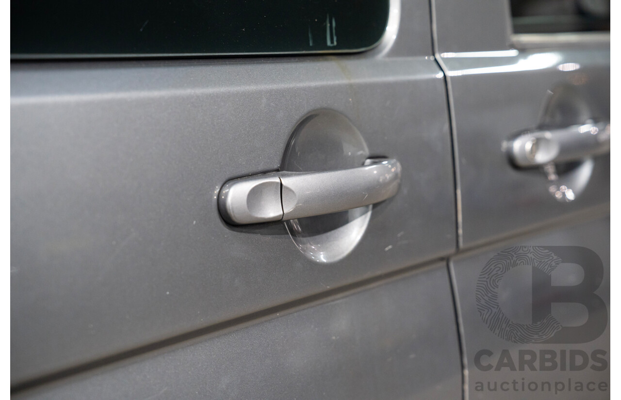 10/2011 Volkswagen Multivan 103 TDI Comfortline T5 MY10 4D Wagon Grey Turbo Diesel 2.0L - 7 Seater