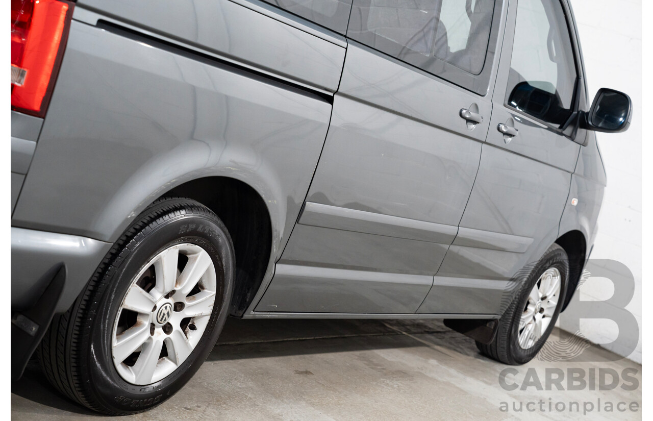 10/2011 Volkswagen Multivan 103 TDI Comfortline T5 MY10 4D Wagon Grey Turbo Diesel 2.0L - 7 Seater