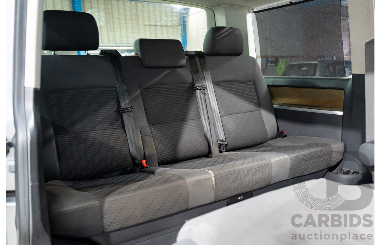 10/2011 Volkswagen Multivan 103 TDI Comfortline T5 MY10 4D Wagon Grey Turbo Diesel 2.0L - 7 Seater