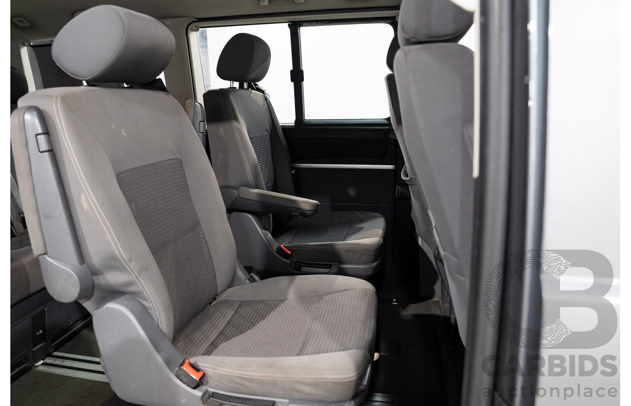 10/2011 Volkswagen Multivan 103 TDI Comfortline T5 MY10 4D Wagon Grey Turbo Diesel 2.0L - 7 Seater
