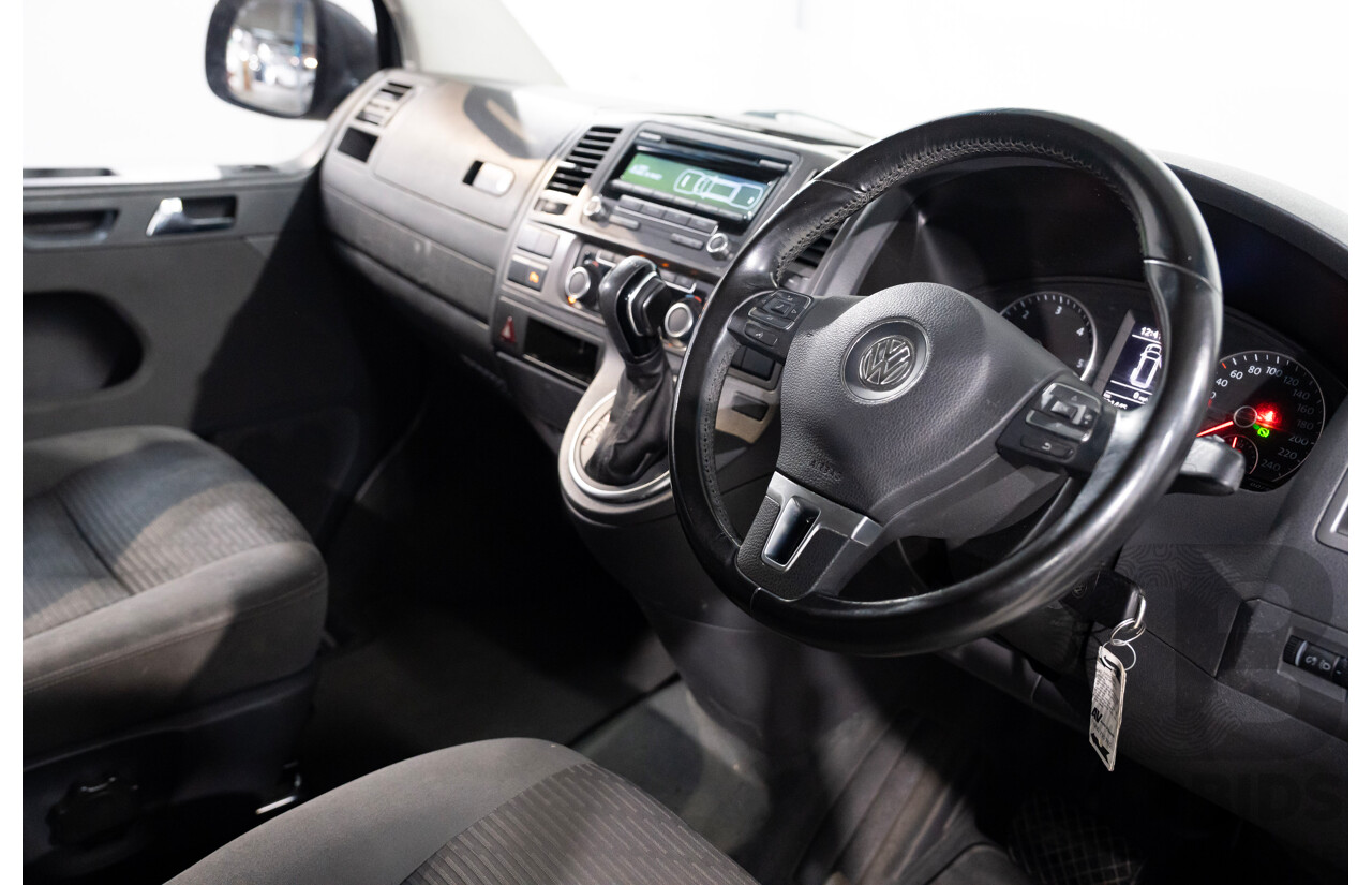10/2011 Volkswagen Multivan 103 TDI Comfortline T5 MY10 4D Wagon Grey Turbo Diesel 2.0L - 7 Seater