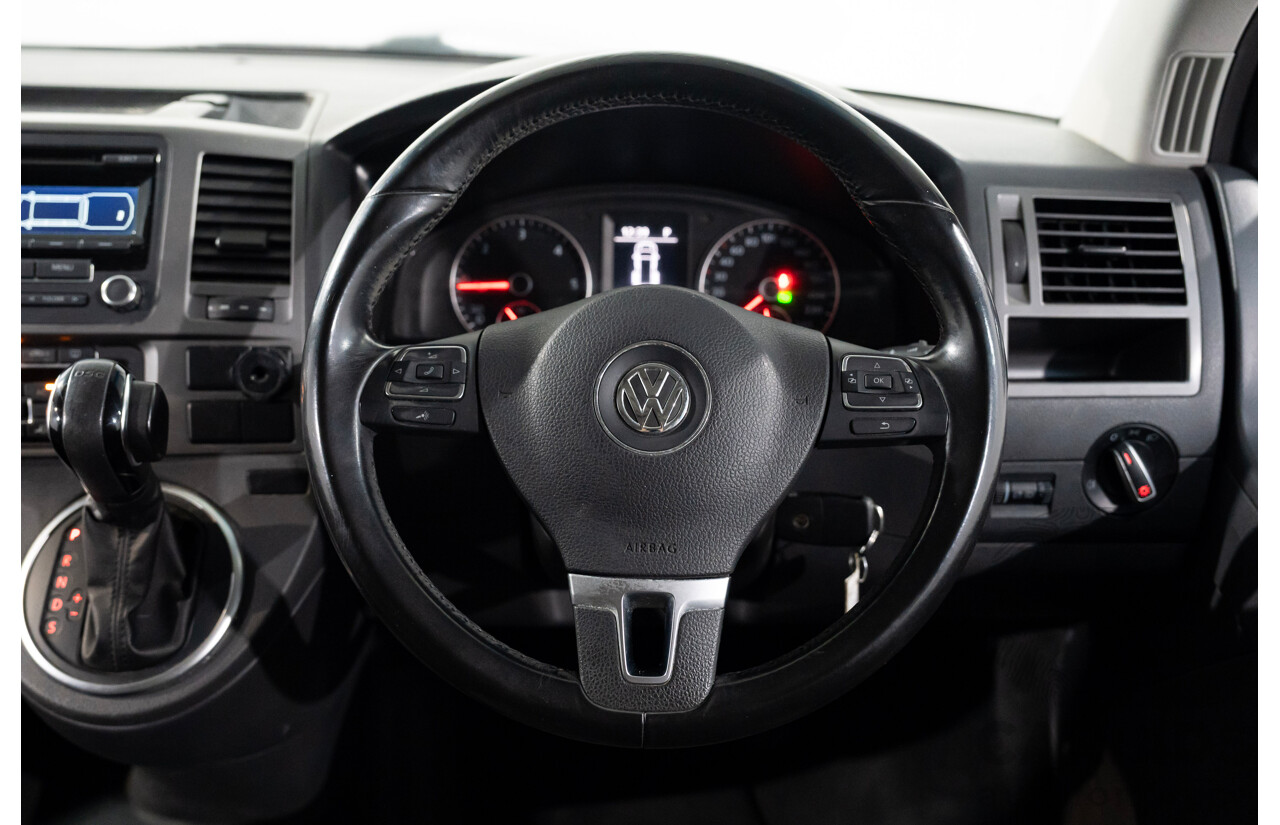 10/2011 Volkswagen Multivan 103 TDI Comfortline T5 MY10 4D Wagon Grey Turbo Diesel 2.0L - 7 Seater