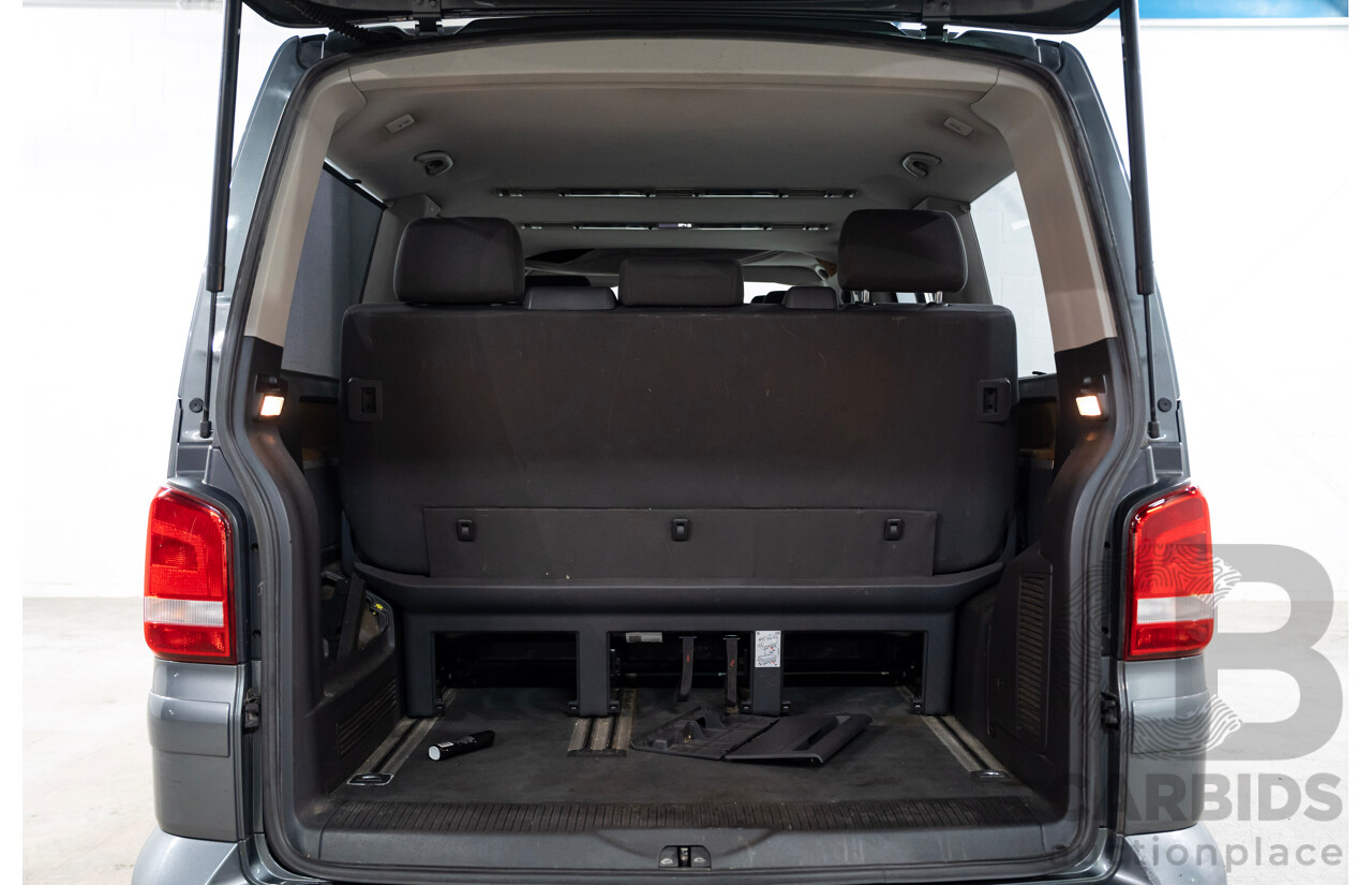 10/2011 Volkswagen Multivan 103 TDI Comfortline T5 MY10 4D Wagon Grey Turbo Diesel 2.0L - 7 Seater
