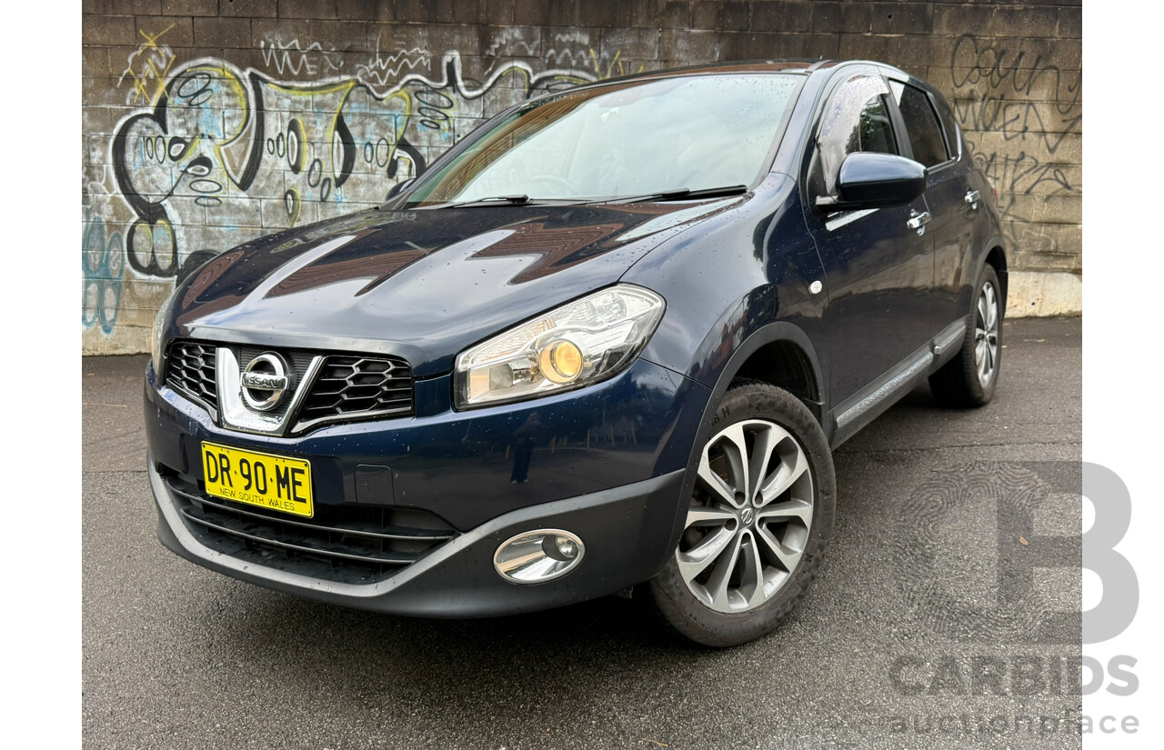 05/2010 Nissan Dualis Ti (4x2) FWD J10 SERIES II 4D Wagon Blue 2.0L