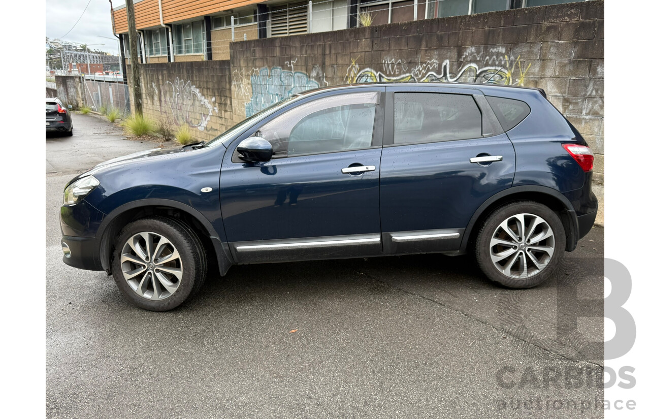05/2010 Nissan Dualis Ti (4x2) FWD J10 SERIES II 4D Wagon Blue 2.0L