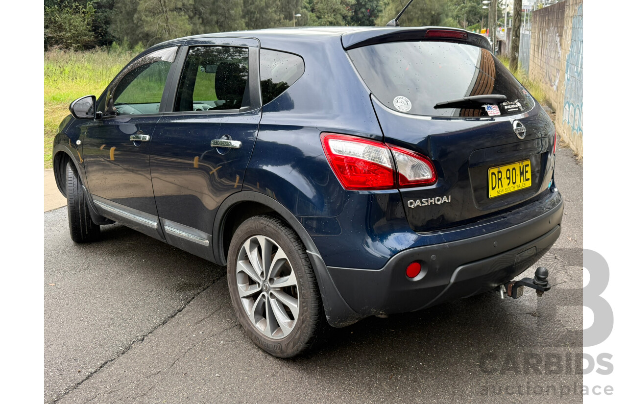 05/2010 Nissan Dualis Ti (4x2) FWD J10 SERIES II 4D Wagon Blue 2.0L