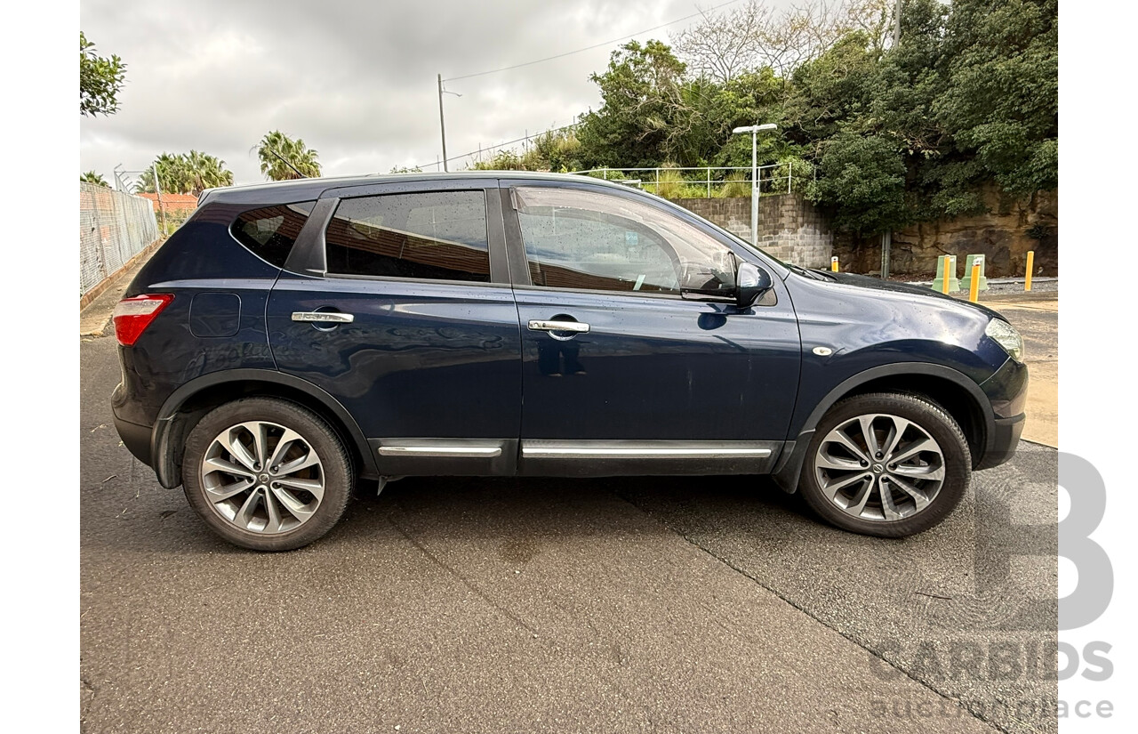 05/2010 Nissan Dualis Ti (4x2) FWD J10 SERIES II 4D Wagon Blue 2.0L