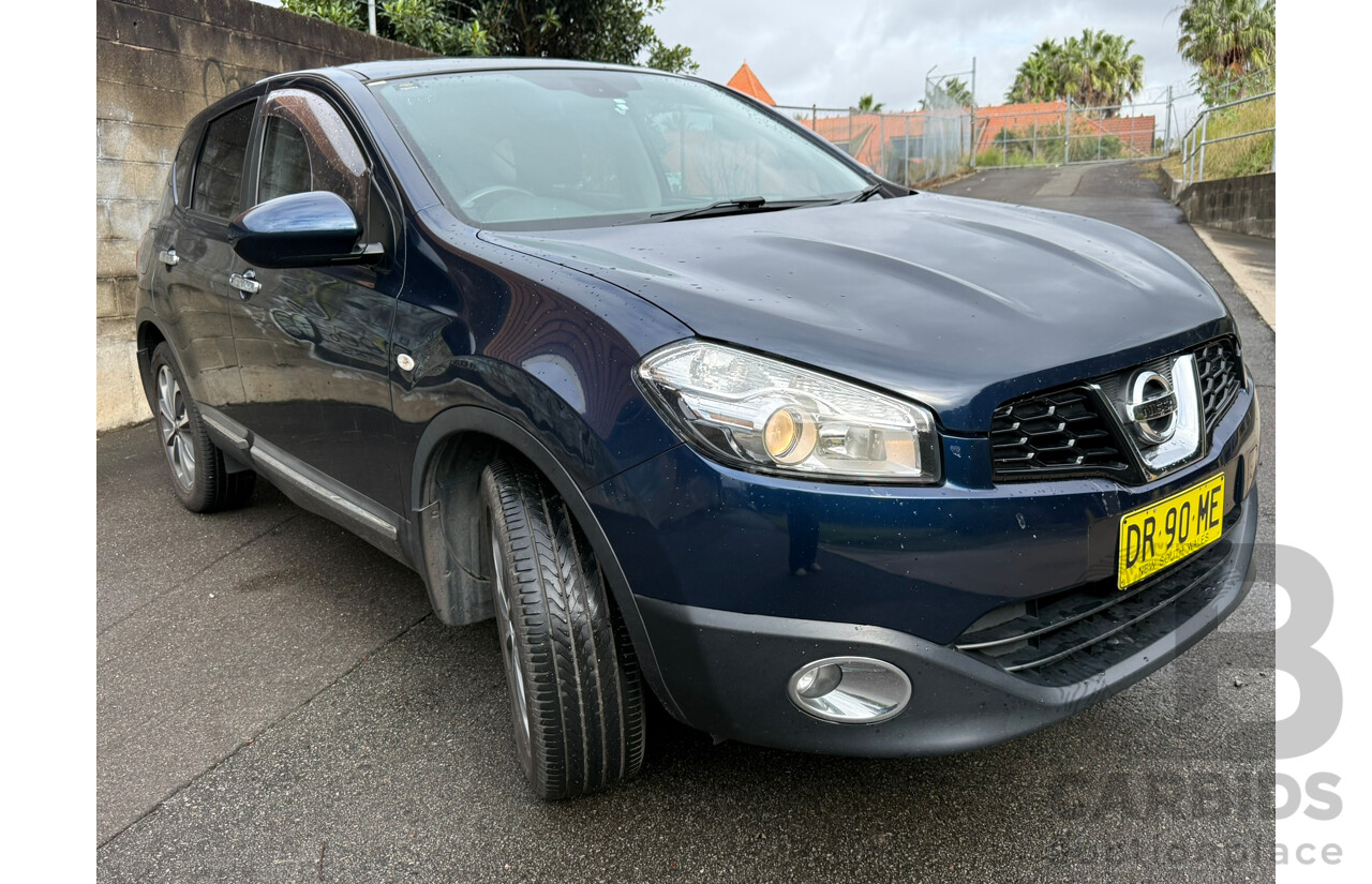 05/2010 Nissan Dualis Ti (4x2) FWD J10 SERIES II 4D Wagon Blue 2.0L