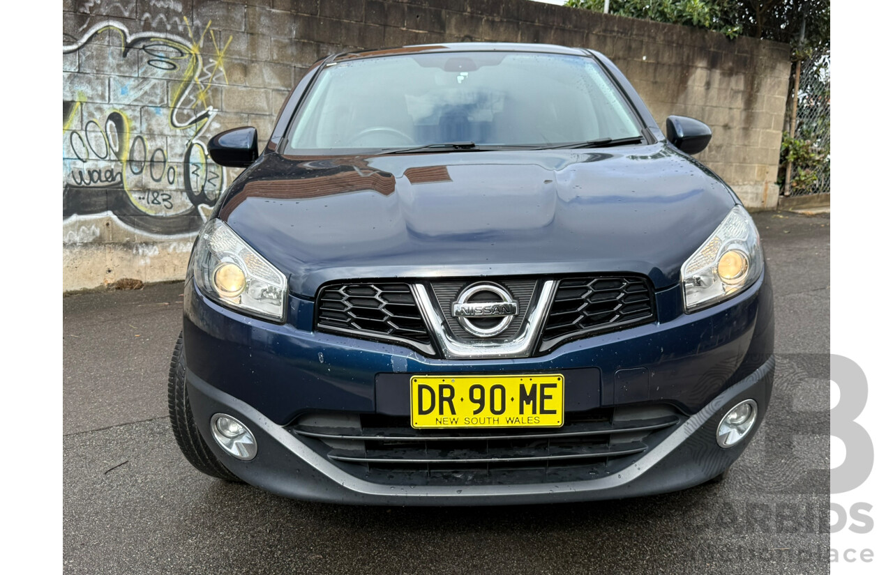 05/2010 Nissan Dualis Ti (4x2) FWD J10 SERIES II 4D Wagon Blue 2.0L