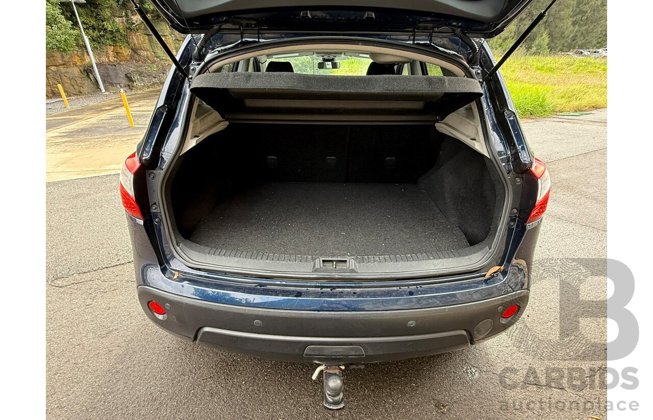 05/2010 Nissan Dualis Ti (4x2) FWD J10 SERIES II 4D Wagon Blue 2.0L