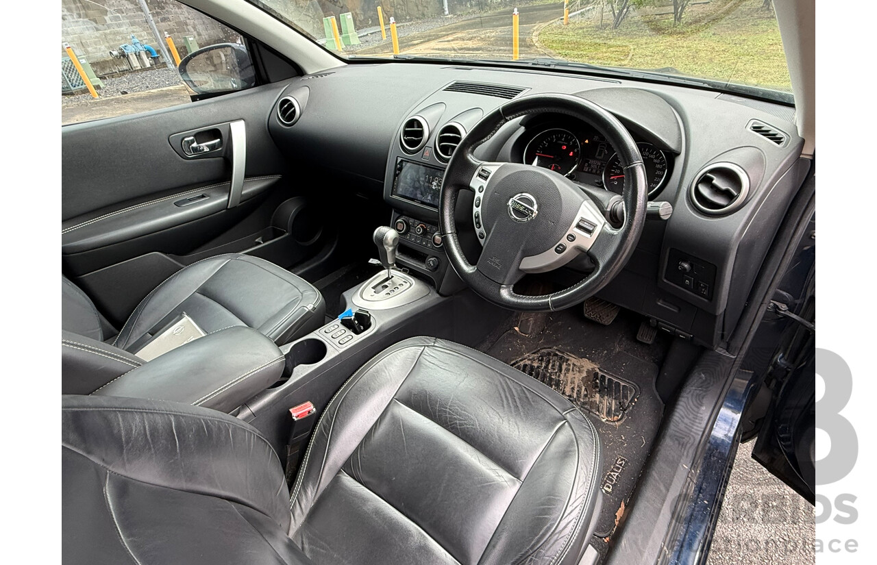 05/2010 Nissan Dualis Ti (4x2) FWD J10 SERIES II 4D Wagon Blue 2.0L