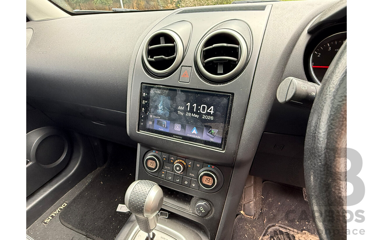 05/2010 Nissan Dualis Ti (4x2) FWD J10 SERIES II 4D Wagon Blue 2.0L