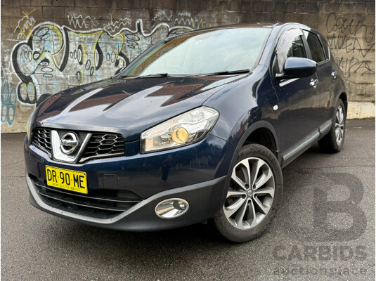 05/2010 Nissan Dualis Ti (4x2) FWD J10 SERIES II 4D Wagon Blue 2.0L