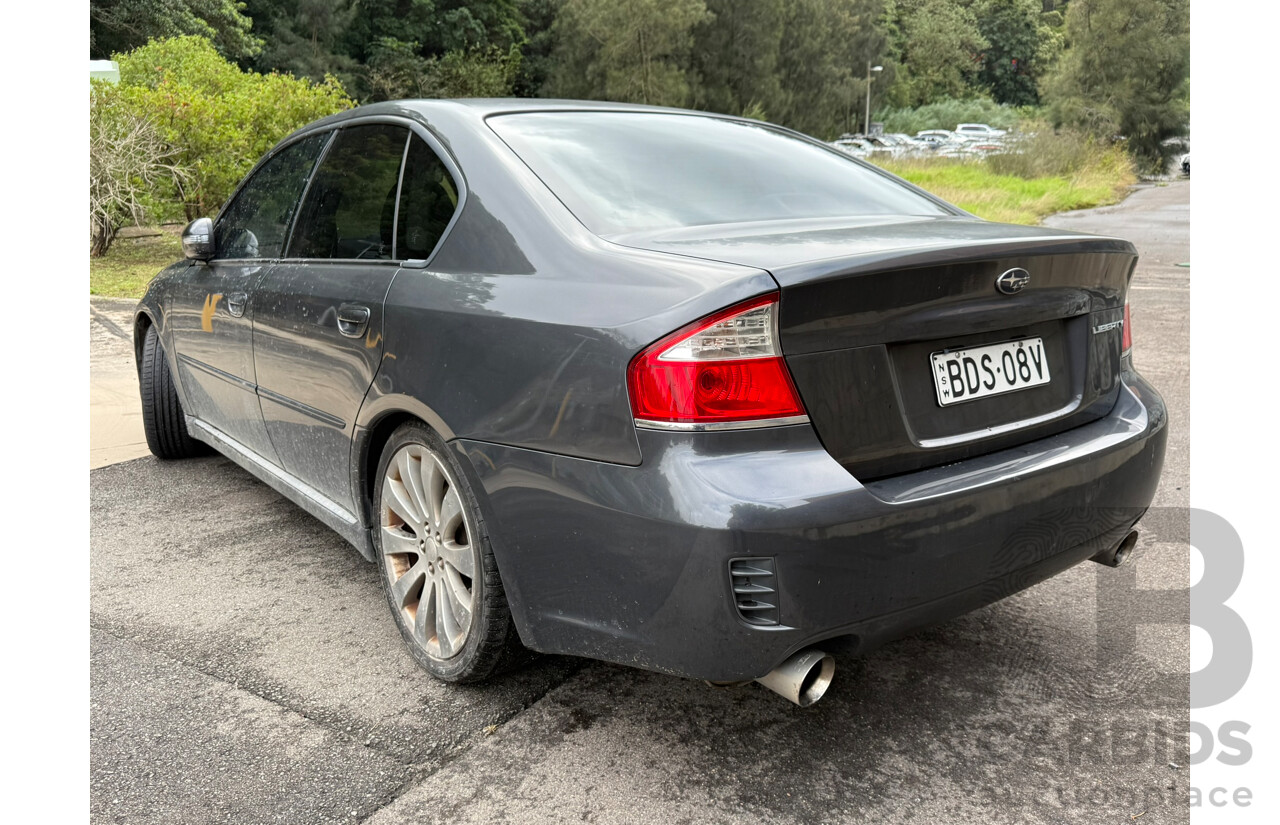 11/2007 Subaru Liberty 3.0R-B AWD MY08 4D Sedan Grey 3.0L