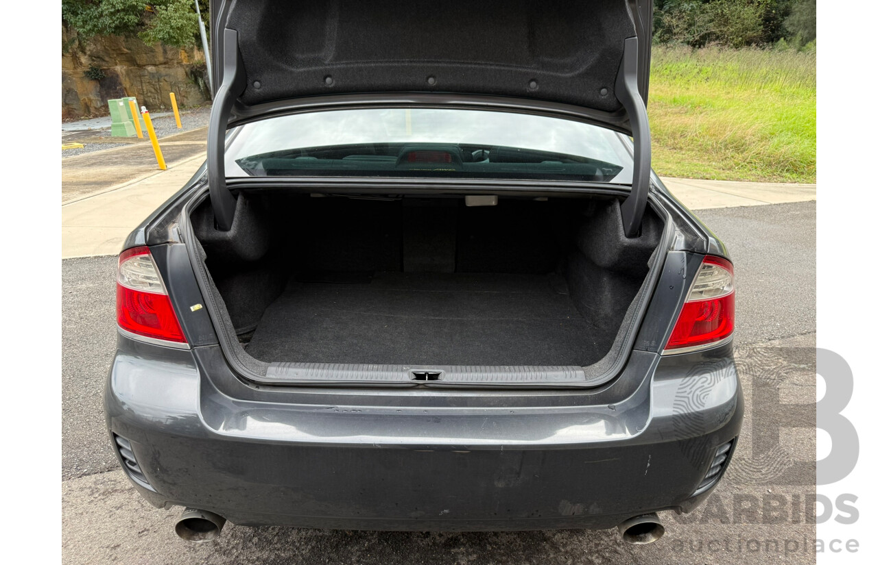 11/2007 Subaru Liberty 3.0R-B AWD MY08 4D Sedan Grey 3.0L