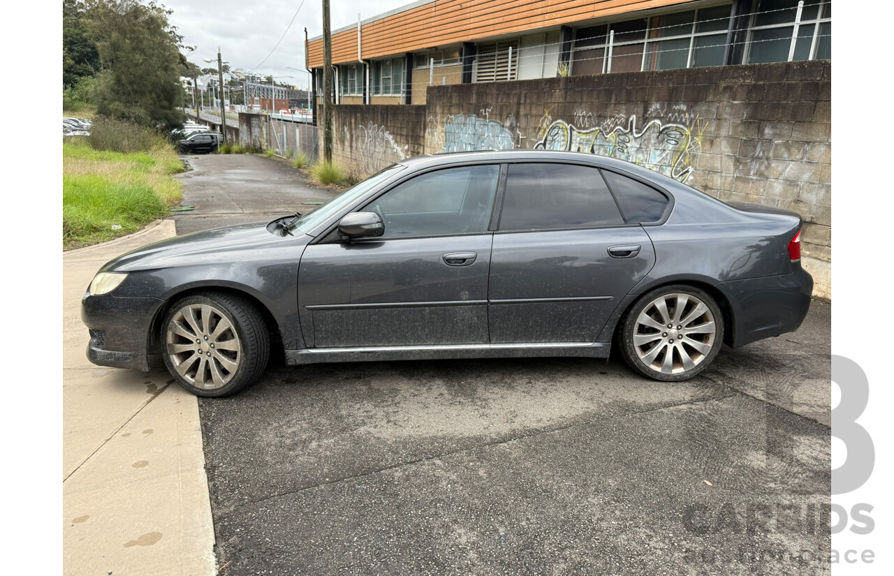 11/2007 Subaru Liberty 3.0R-B AWD MY08 4D Sedan Grey 3.0L