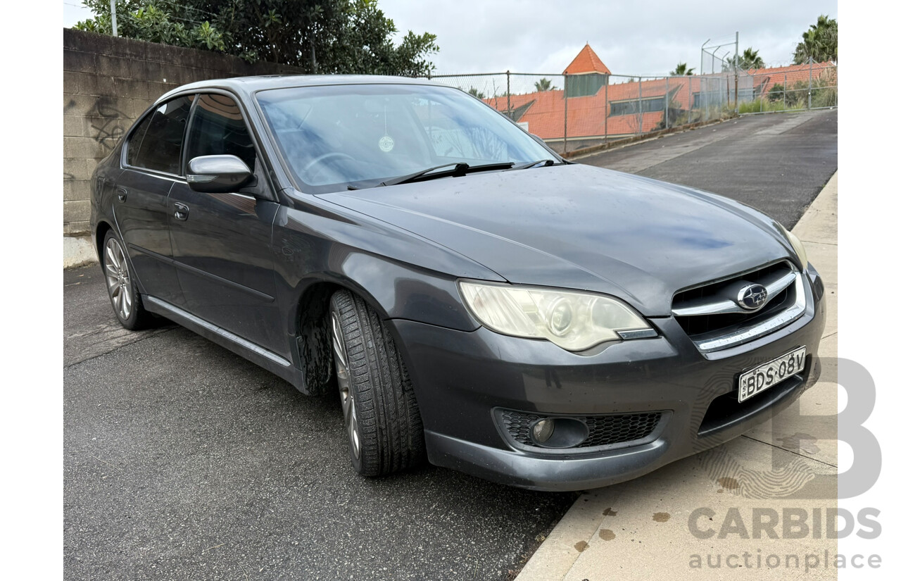 11/2007 Subaru Liberty 3.0R-B AWD MY08 4D Sedan Grey 3.0L