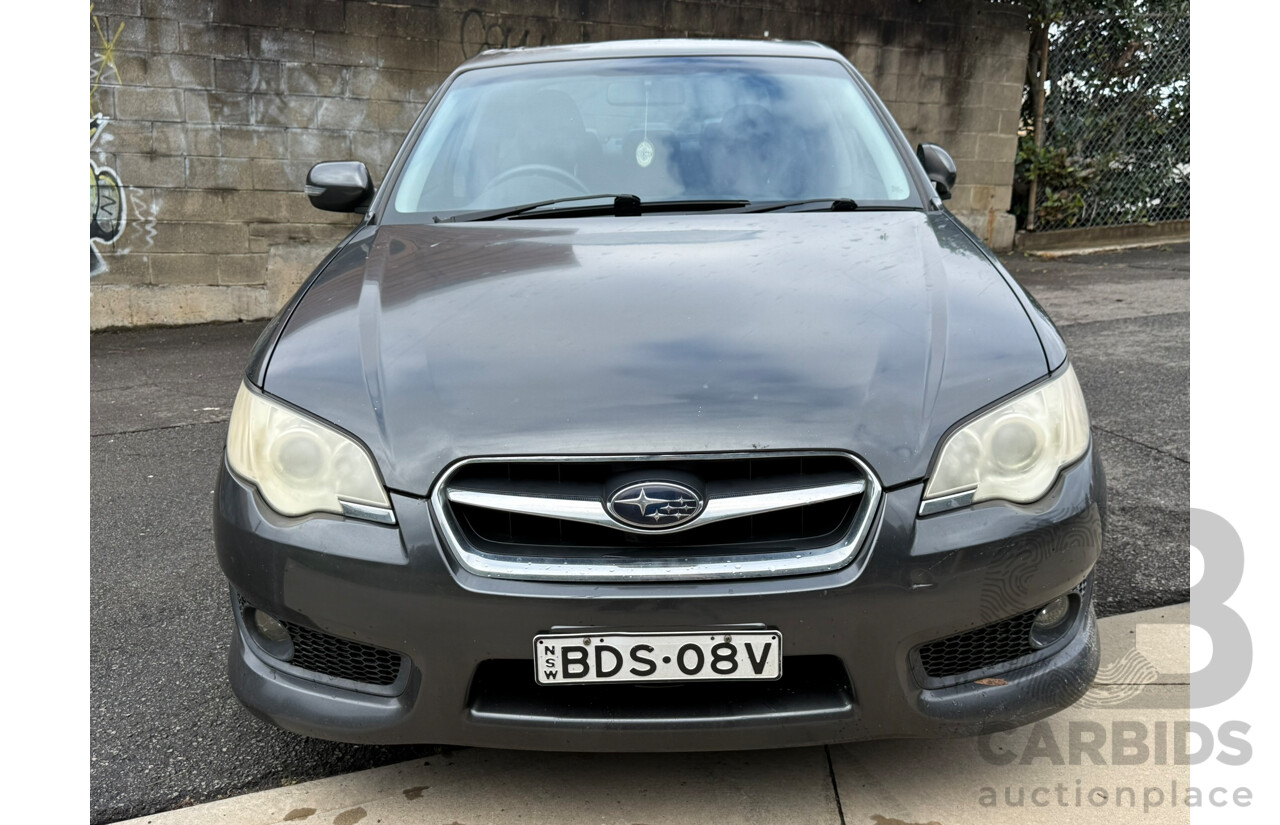 11/2007 Subaru Liberty 3.0R-B AWD MY08 4D Sedan Grey 3.0L