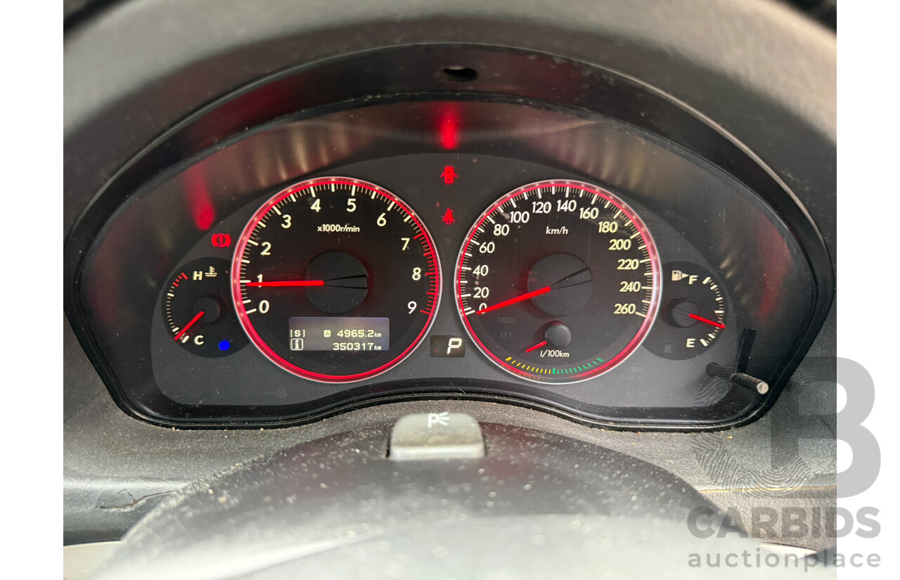 11/2007 Subaru Liberty 3.0R-B AWD MY08 4D Sedan Grey 3.0L