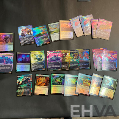 Assorted Game Trading Cards