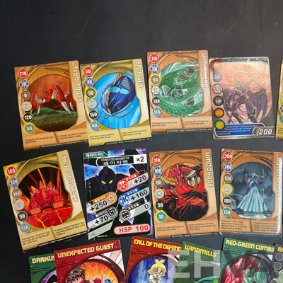 Assorted Game Trading Cards