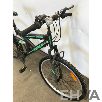 Hyper Steed 18 Speed Hybrid Bike