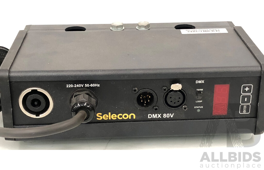 Selecon 80v Power Supply DMX Control - DMX 80V