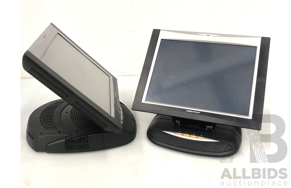 Crestron 15 Inch Touchscreen Tilt Monitors - TPS-15B and TPS-15G