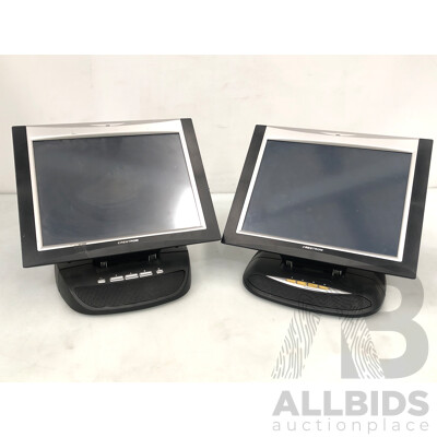 Crestron 15 Inch Touchscreen Tilt Monitors - TPS-15B and TPS-15G