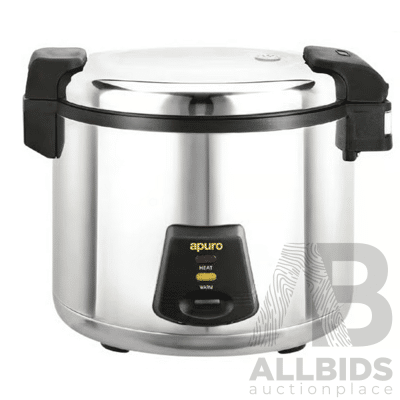 Apuro 6 Ltr Rice Cooker - Brand New