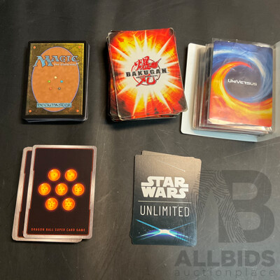Assorted Game Trading Cards