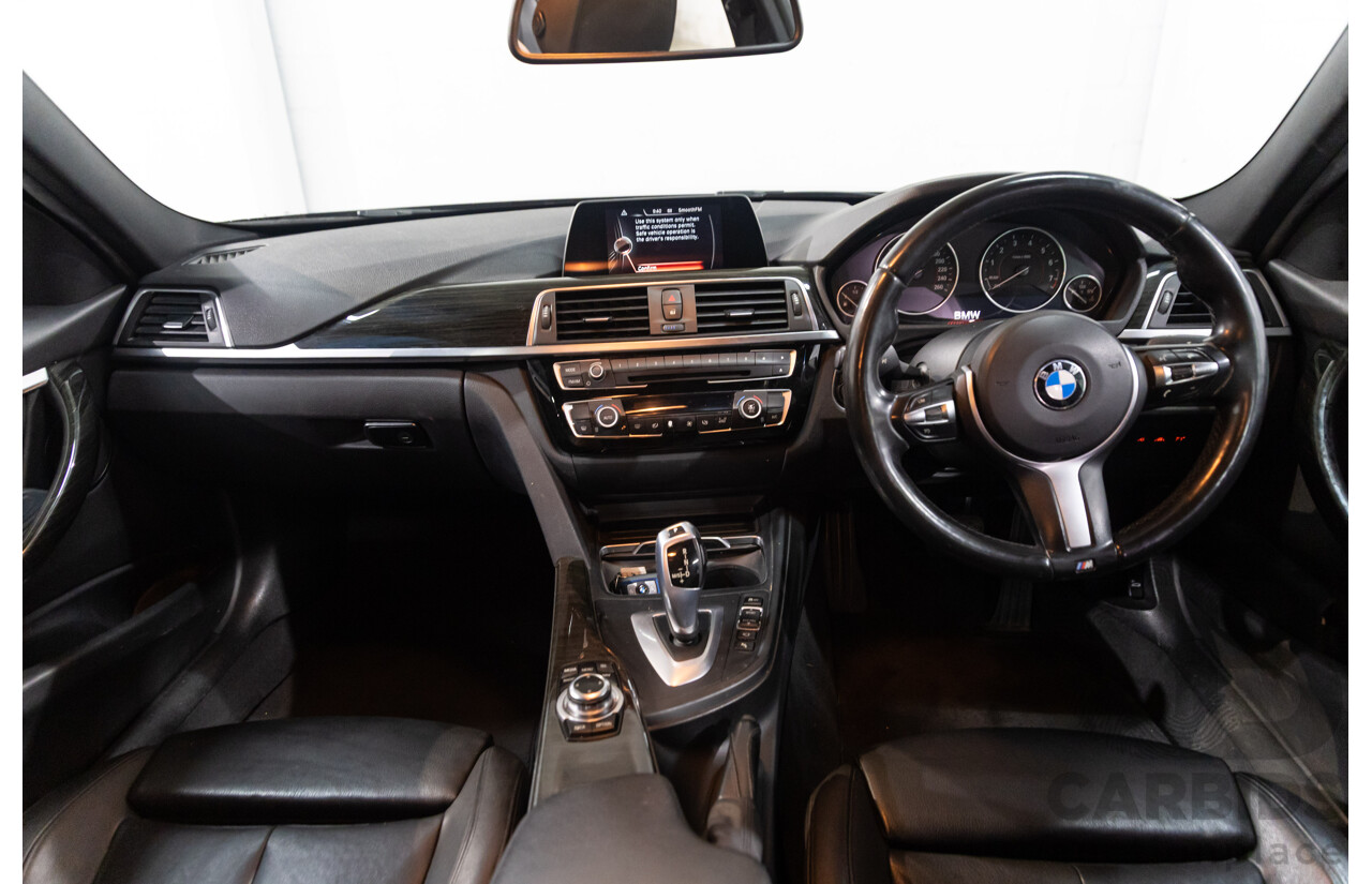 03/2016 Bmw 3 18i SPORT LINE RWD F30 LCI 4D Sedan Black Sapphire Metallic Turbo 1.5L