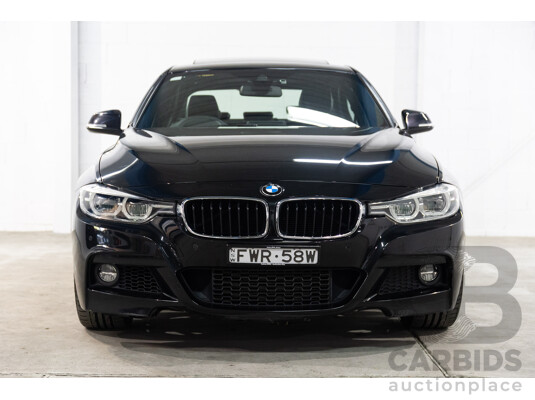 1660466 · 03/2016 Bmw 3 18i SPORT LINE RWD F30 LCI 4D Sedan Black Sapphire Metallic Turbo 1.5L