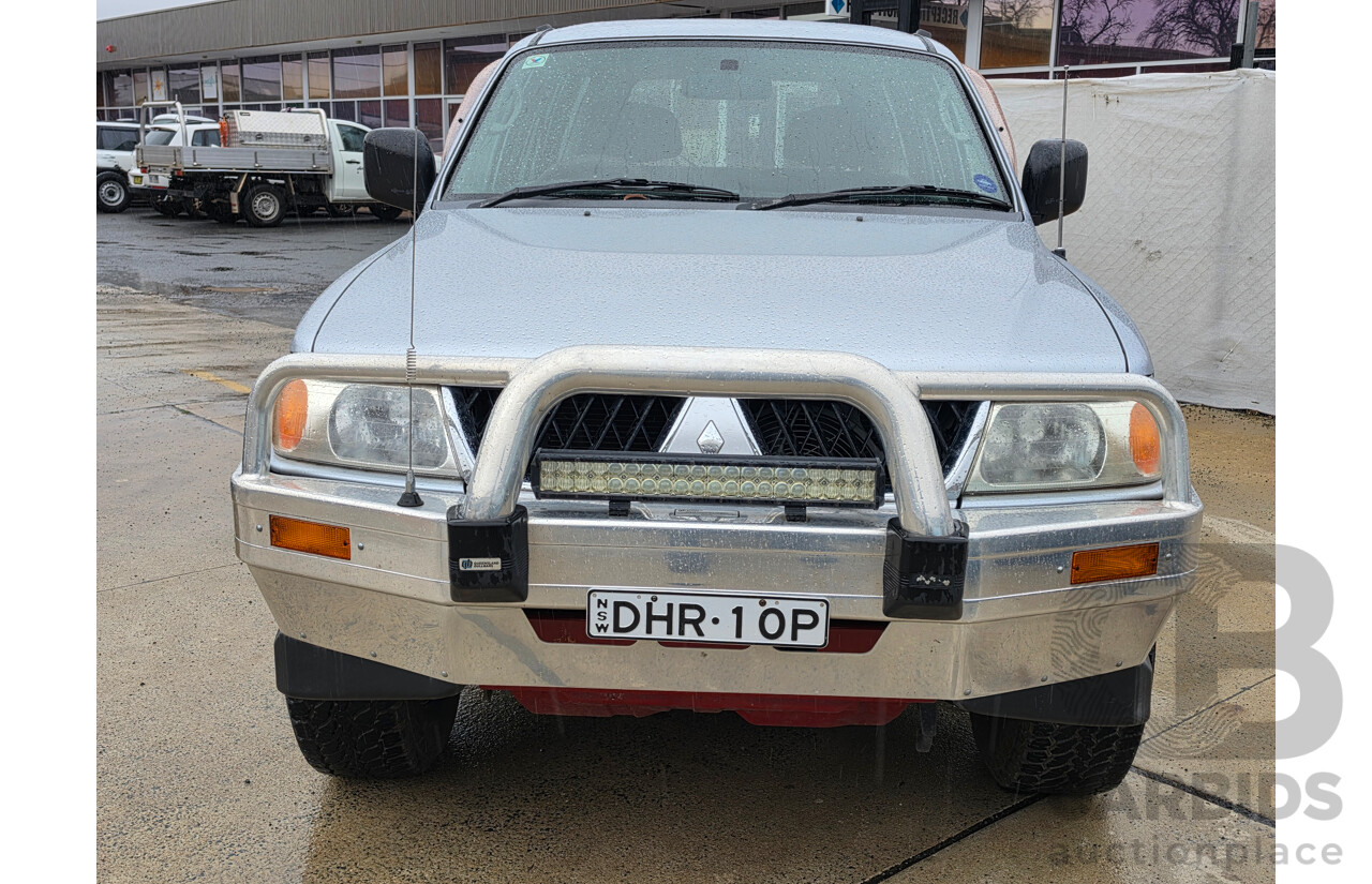 11/2004 Mitsubishi Challenger (4x4) PA-MY04 4d Wagon Silver 3.0L
