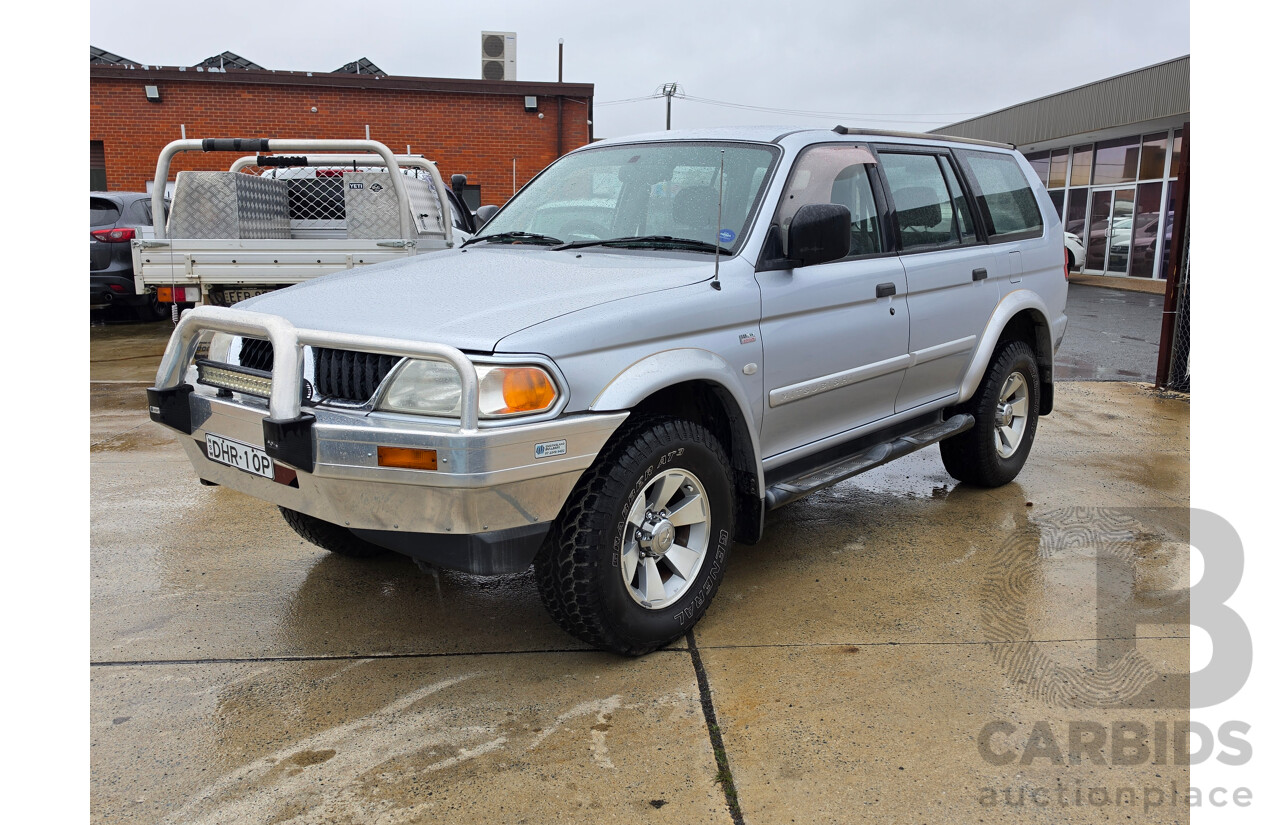 11/2004 Mitsubishi Challenger (4x4) PA-MY04 4d Wagon Silver 3.0L