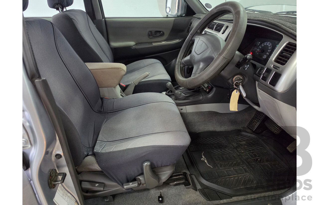11/2004 Mitsubishi Challenger (4x4) PA-MY04 4d Wagon Silver 3.0L