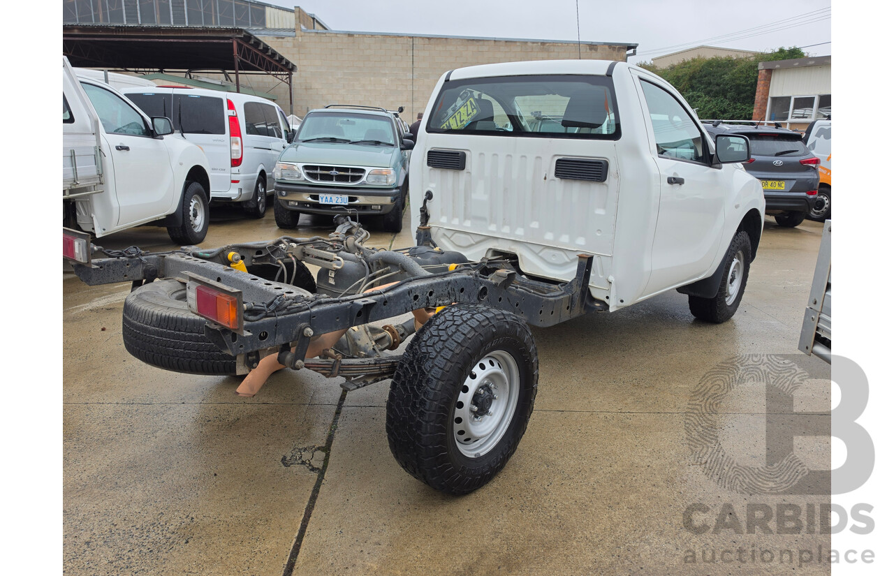 10/2017 Mazda BT-50 XT HI-RIDER MY17 UPDATE C/Chas White Turbo diesel 3.2L