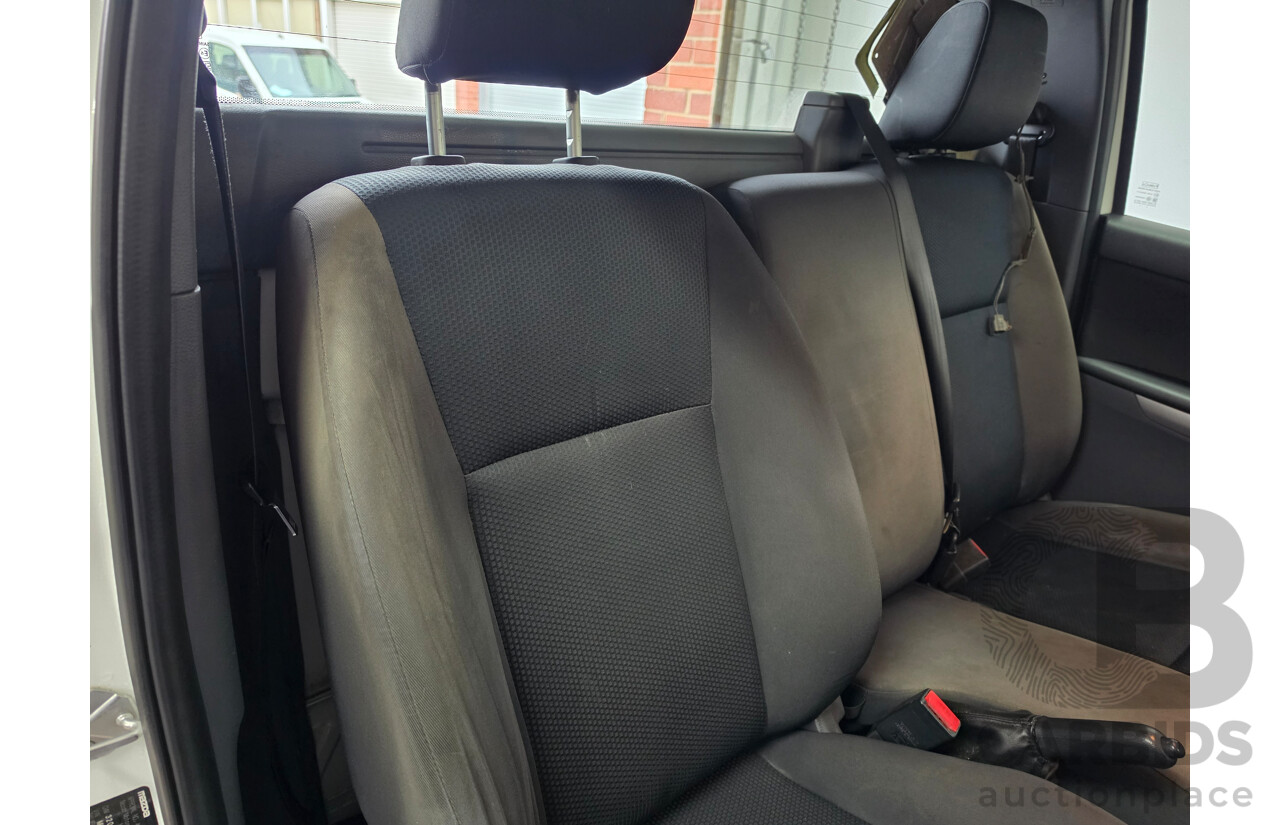 10/2017 Mazda BT-50 XT HI-RIDER MY17 UPDATE C/Chas White Turbo diesel 3.2L