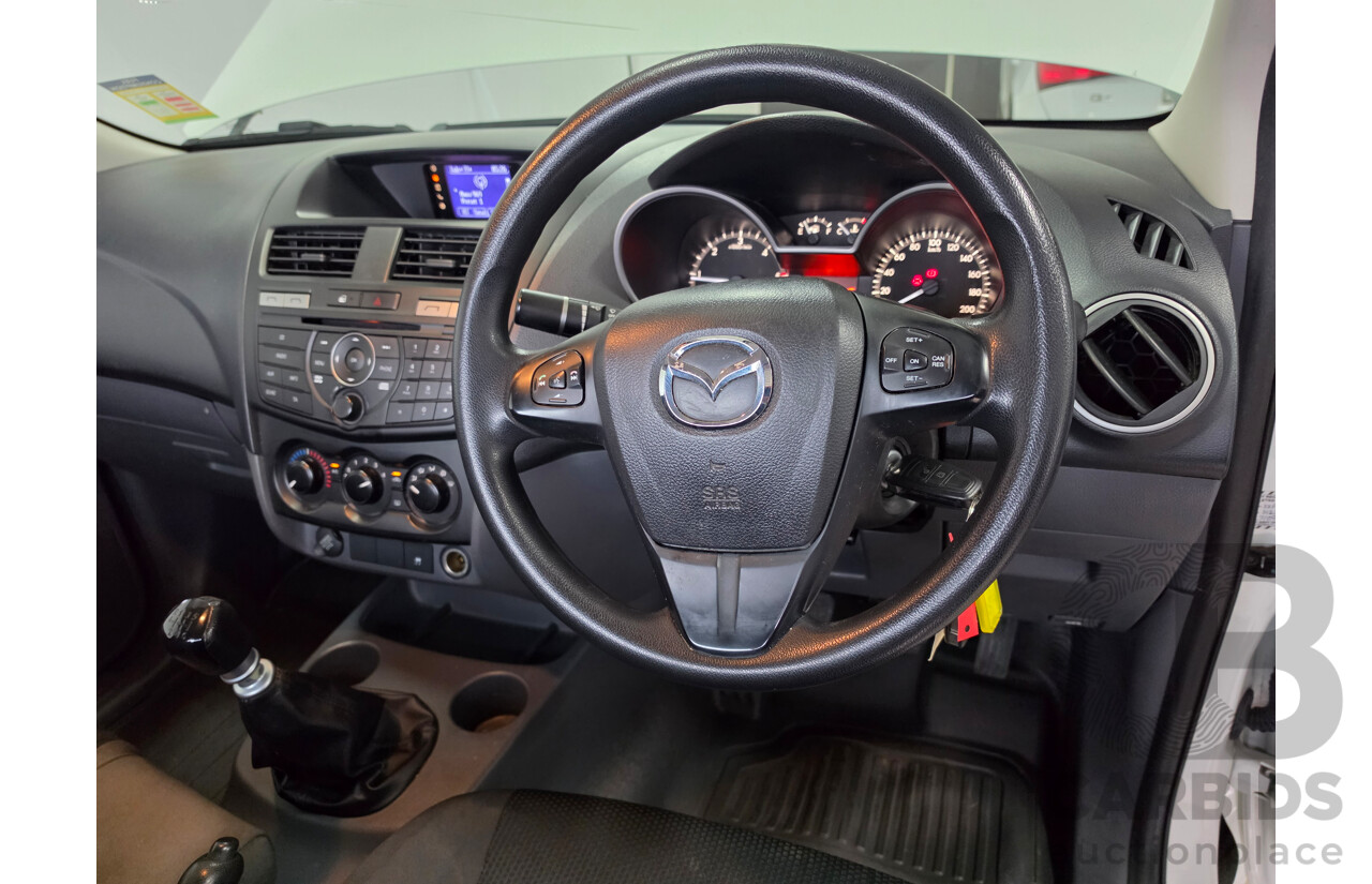 10/2017 Mazda BT-50 XT HI-RIDER MY17 UPDATE C/Chas White Turbo diesel 3.2L