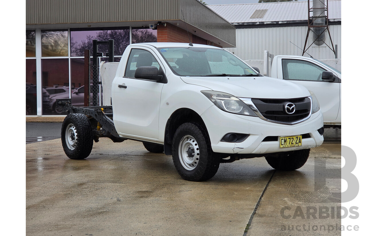 10/2017 Mazda BT-50 XT HI-RIDER MY17 UPDATE C/Chas White Turbo diesel 3.2L