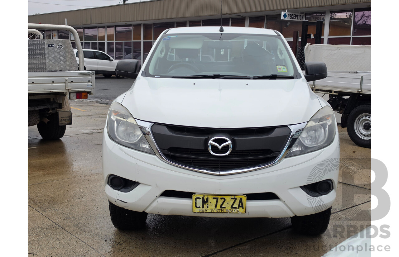 10/2017 Mazda BT-50 XT HI-RIDER MY17 UPDATE C/Chas White Turbo diesel 3.2L