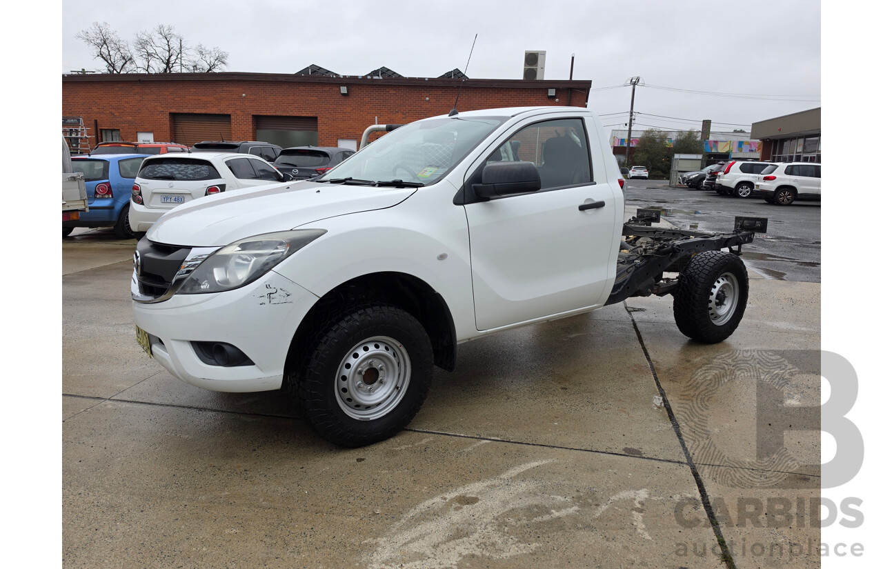 10/2017 Mazda BT-50 XT HI-RIDER MY17 UPDATE C/Chas White Turbo diesel 3.2L
