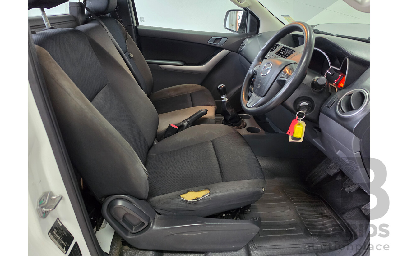 10/2017 Mazda BT-50 XT HI-RIDER MY17 UPDATE C/Chas White Turbo diesel 3.2L