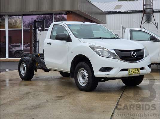 10/2017 Mazda BT-50 XT HI-RIDER MY17 UPDATE C/Chas White Turbo diesel 3.2L