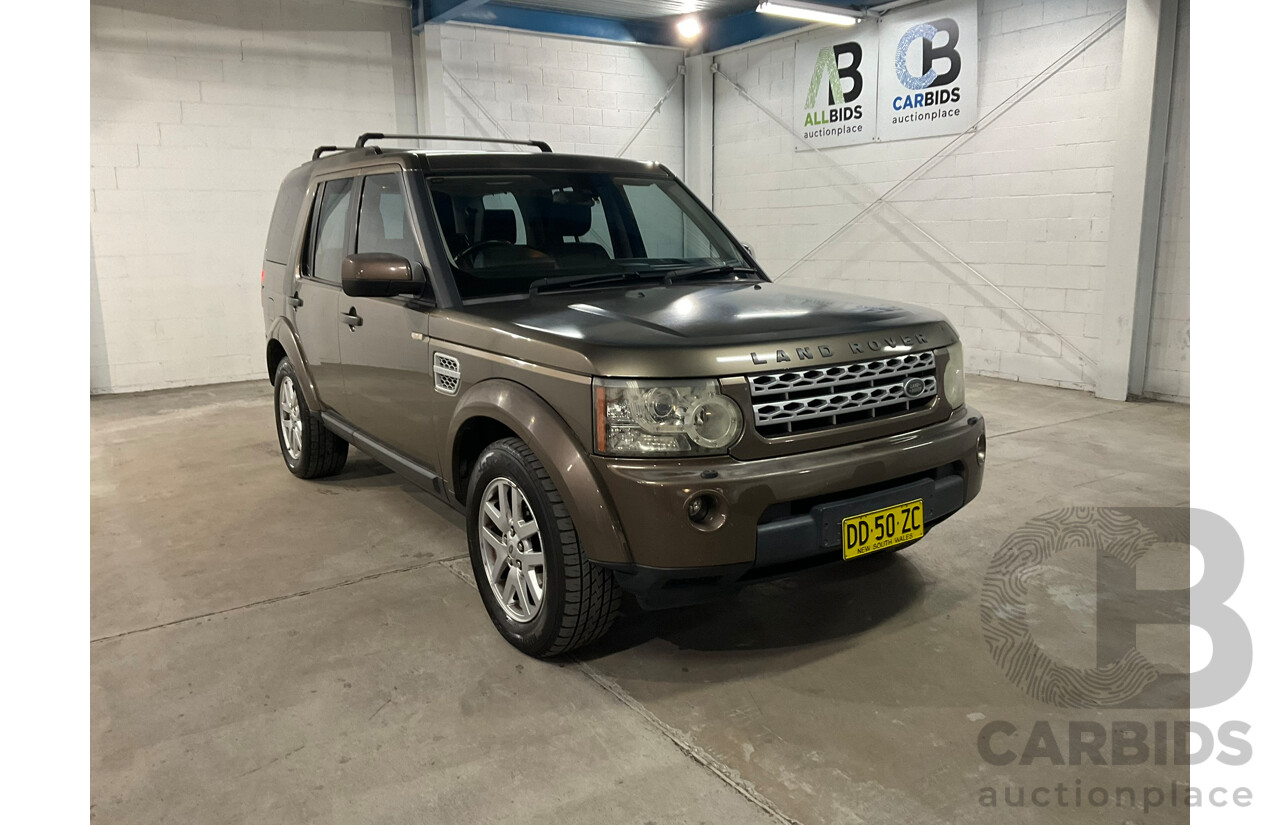 04/2012 Land Rover Discovery 4 TDV6 4x4 MY12 4d Wagon Bronze Turbo Diesel 2.7L
